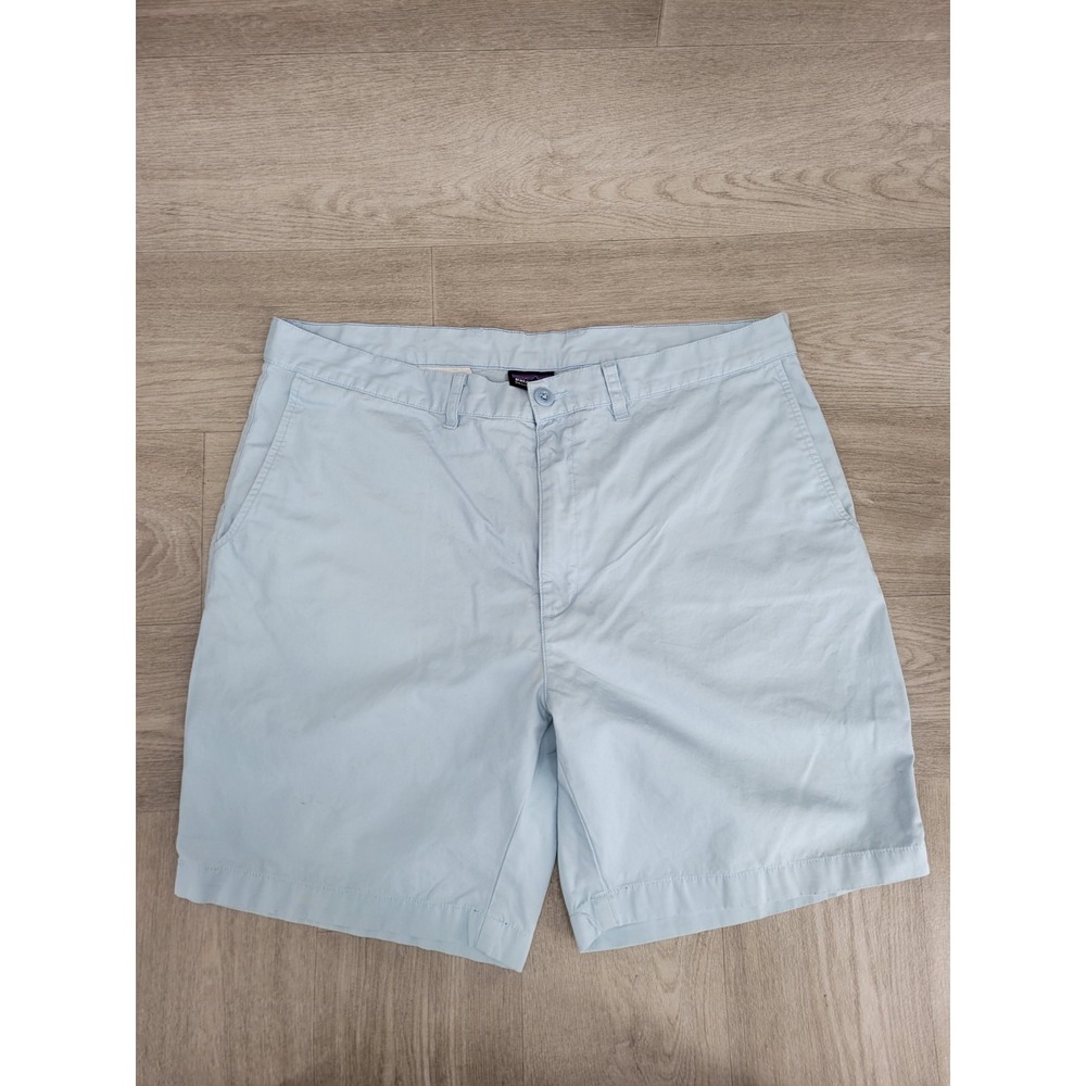 Patagonia Men's Size‎ 36 Worn Wear Organic Cotton 9" Chino Shorts Blue